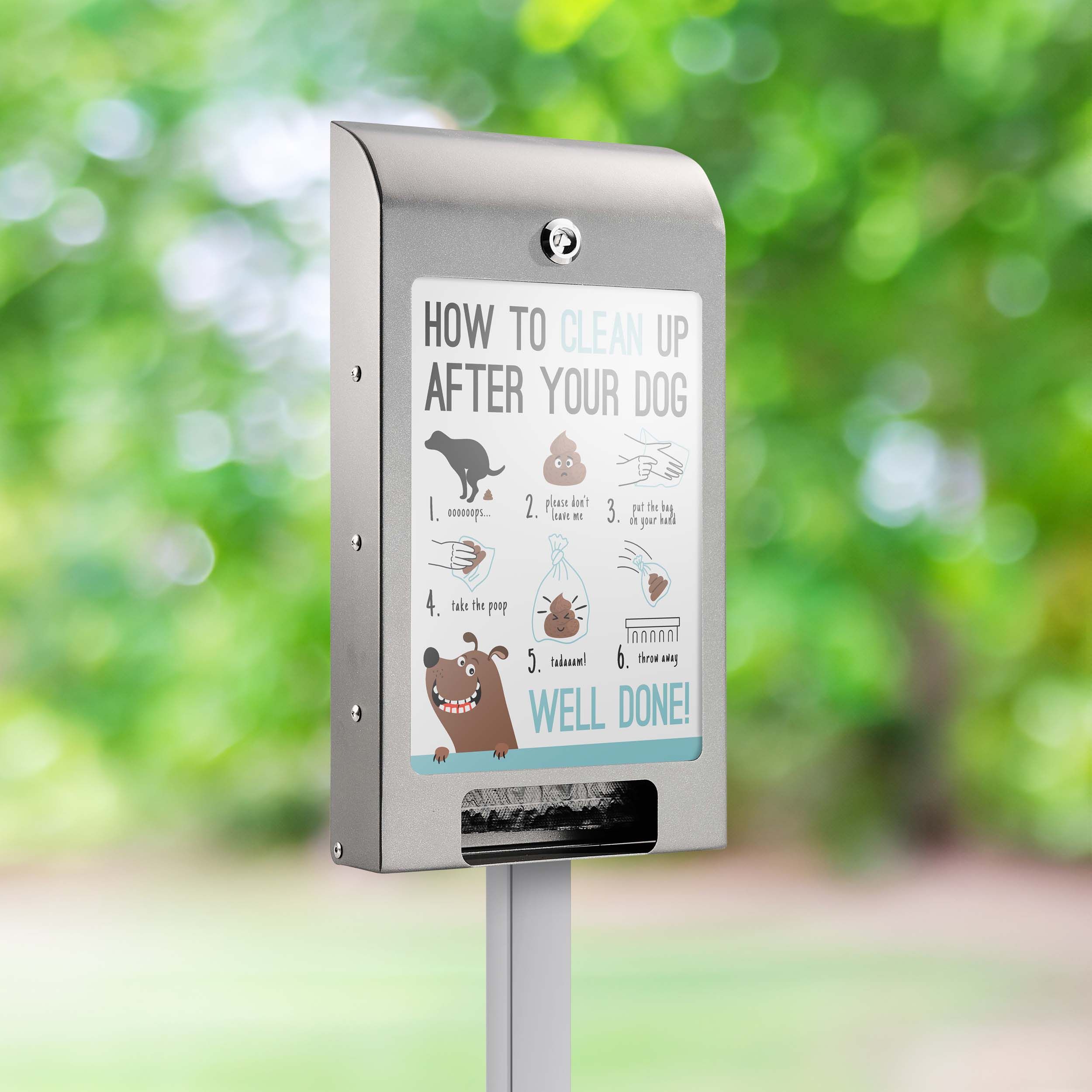 Dog bag dispenser