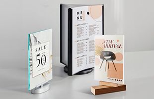 Menu holder