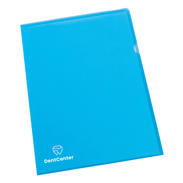 Custom-made cut flush folders