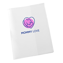 Covers for maternity records, custom-made