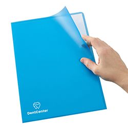 Custom-made cut flush folders
