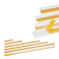 Slide binders self-adhesive
