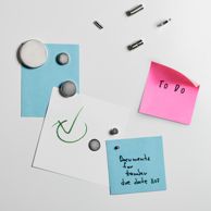 Disc magnets, non-adhesive