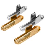 Metal cord clips