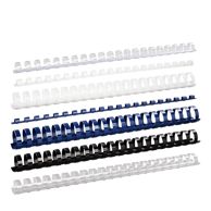 Plastic comb binding