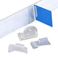 Shelf edge ticket holder