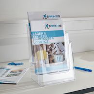 Table brochure holder