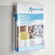Wall leaflet holder 