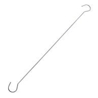 Double hook, zinc-plated 