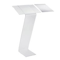 Stojan na podlahu Acryl CAPTION Pro A3 Kombi transparentní provedení  | lesklý  | 3 kus v kartonu (best price) 