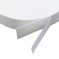 Oboustranná pěnová PE lepicí páska, bílá, tloušťka 1 mm, silná přilnavost, EL100 40 mm