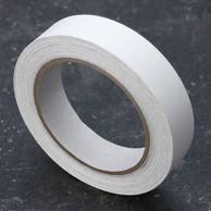 Lemovací lepicí páska za nejlepší cenu, speciální papír, plátěná struktura bílá  | 30 mm