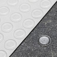 Ochrana nábytku, kruhová podložka, samolepicí 12.7 mm | transparentní provedení 