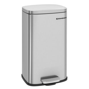 30-litre pedal bin, Softclose
 silver