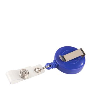 Badge reel, made of plastic 
