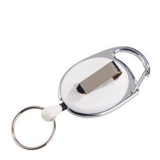 Retractable key chain with clip 