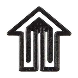 Arrow clips, 30 mm, made of plastic 