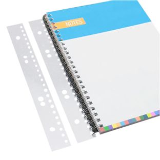 Filing strips for wire bindings, A5, 3:1, round holes 