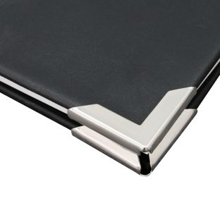 Corner protectors metal PS 16 - 16 x 16 mm  | nickel-plated 