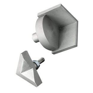 Setting tool for book corners, for book corners starting from 22 to 32 mm side length 
