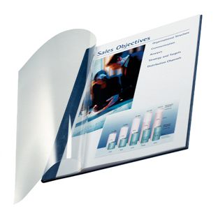 Bookbinding folder ImpressBind A4, softcover, 70 sheets blue  | 7 mm