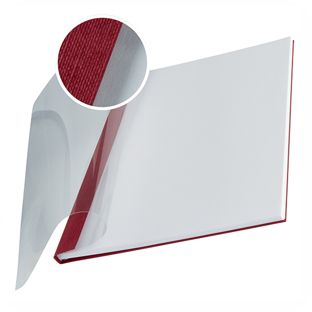 bookbinding folder ImpressBind A4, softcover, 70 sheets bordeaux  | 7 mm