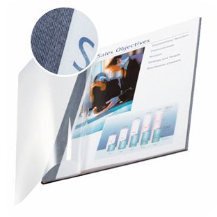 bookbinding folder ImpressBind A4, softcover, 140 sheets blue  | 14 mm