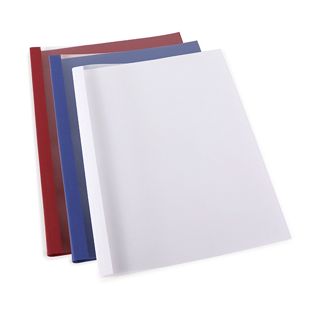 Thermal binding folder A4, leather board 