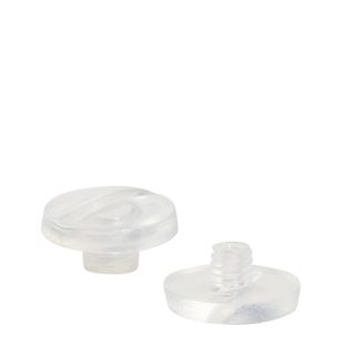 Plastic binding screws transparent | 3,5 mm