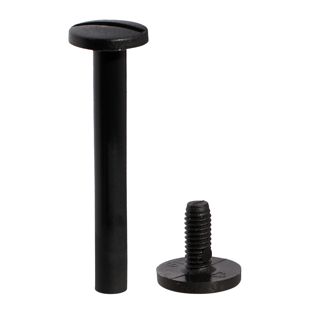 Plastic binding screws black | 40 mm