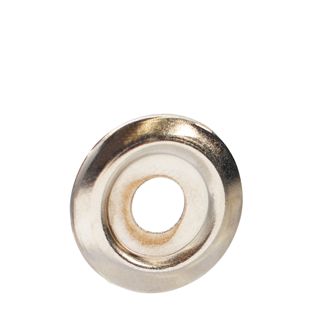 Podložky pro knihařské šrouby, 17 mm, poniklované 