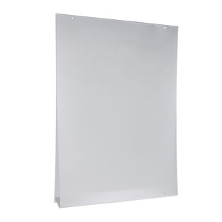Poster holders, rigid PVC, with 4 round holes A3  | portrait 