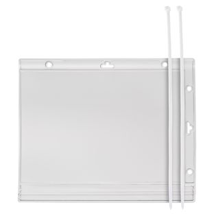 Poster pocket waterproof A5 | with 2 cable ties