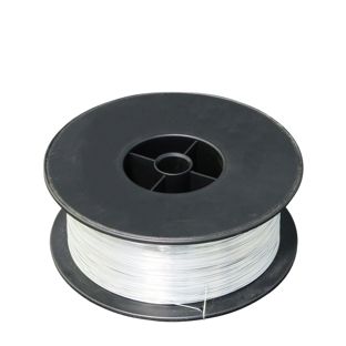 Stitching wire silver  | No. 22 - ⌀ 0,75 mm  | spool with approx. 2 kg 