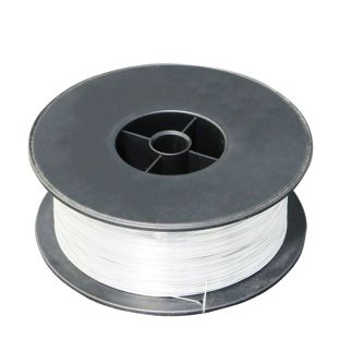 Stitching wire silver  | No. 24 - ⌀ 0,60 mm  | spool with approx. 2 kg 