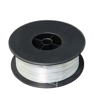 Stitching wire silver  | No. 28 - ⌀ 0,40 mm  | spool with approx. 2 kg 