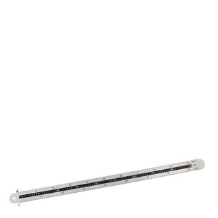 Typometer 30 cm | with stopper, flexible 