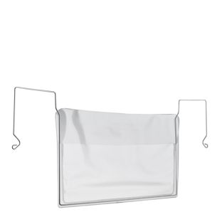 Wire framed pockets A5, low opening 