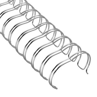 Wire bindings 2:1, A4 32,0 mm (1 1/4")  | silver 