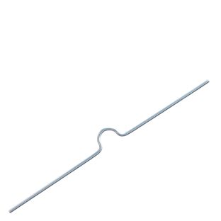 Předtvarované Háčky do kalendářové vazby  150 mm | stříbrná 