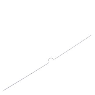 Pre-bent calendar hangers 300 mm | white 