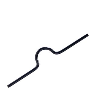 Pre-bent calendar hangers 70 mm | black 