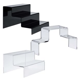 Display step, acrylic 