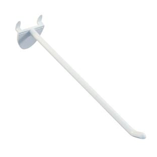 Single prong with automatic hook, white 