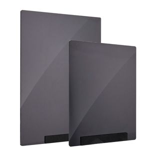 Acrylic plate for variable insertion system MODUL, black chalkboard, PMMA 