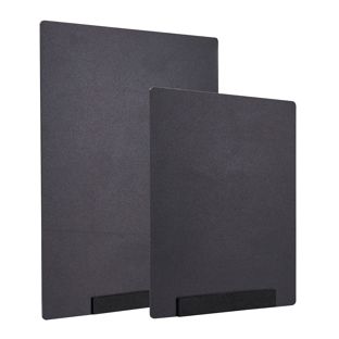 Chalkboard for variable insertion system MODUL, black, PP 