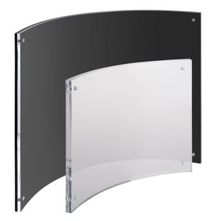 magnetic photo frame, curved 