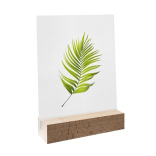 Card holder wood straight insertion slot | Beech | 100 mm | null
