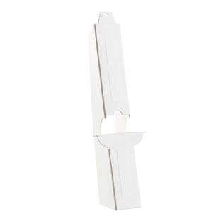 Cardboard struts (double-heart), white A4 