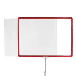 U-pocket for poster frames A3